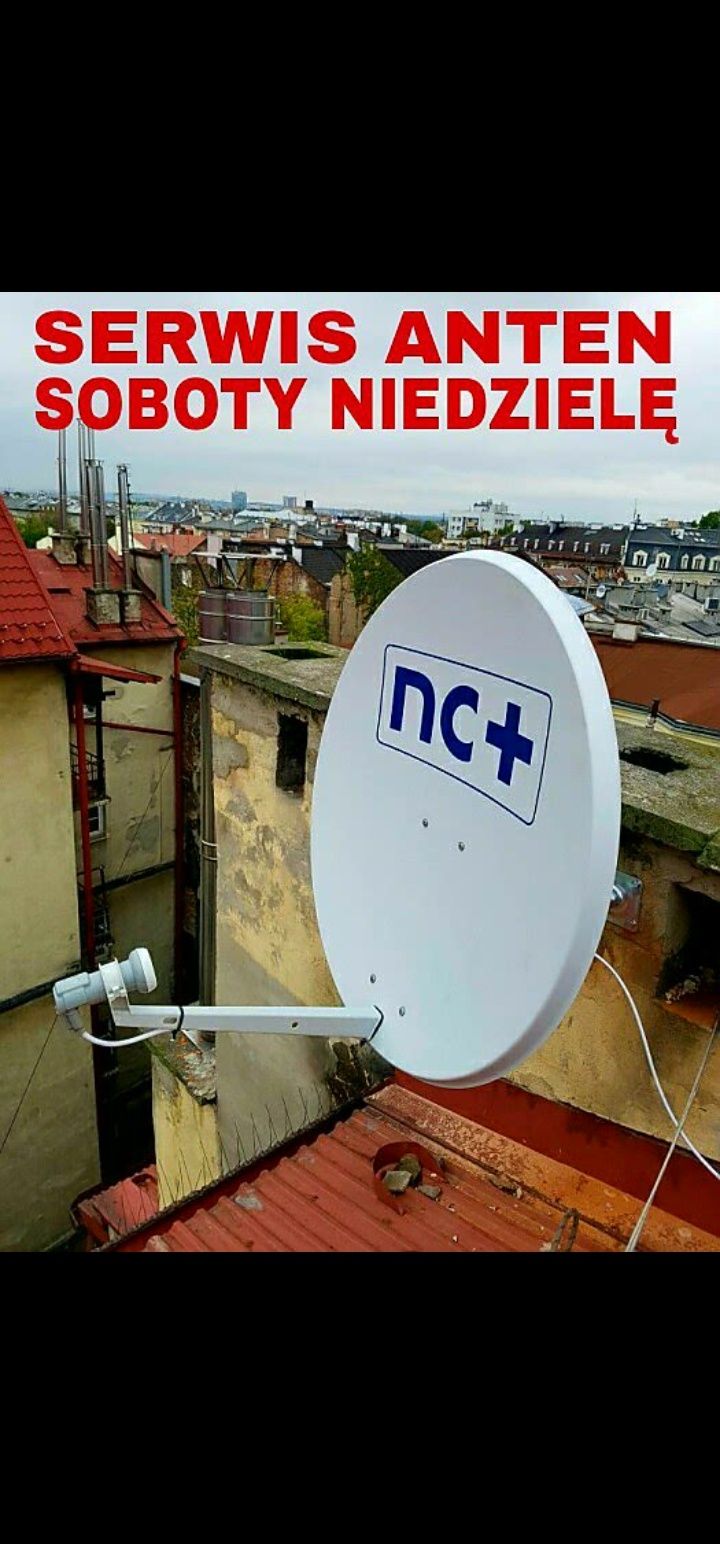 Montaż serwis anten DVB-T DVB-S Kraków okolice tel 888_810_888