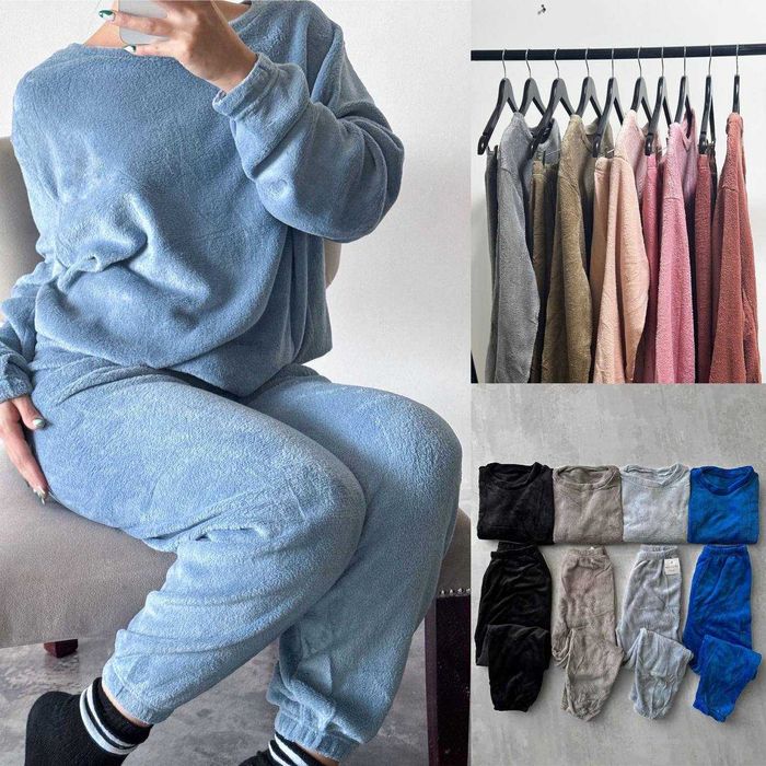 Жіноча женская піжама пижама тепла теплая домашній домашний костюм