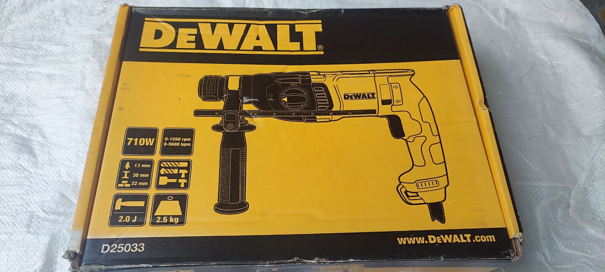 DeWalt перфоратор оригінал привезено з Англії