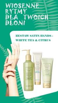 Zestaw Satin Hands - White Tea & Citrus