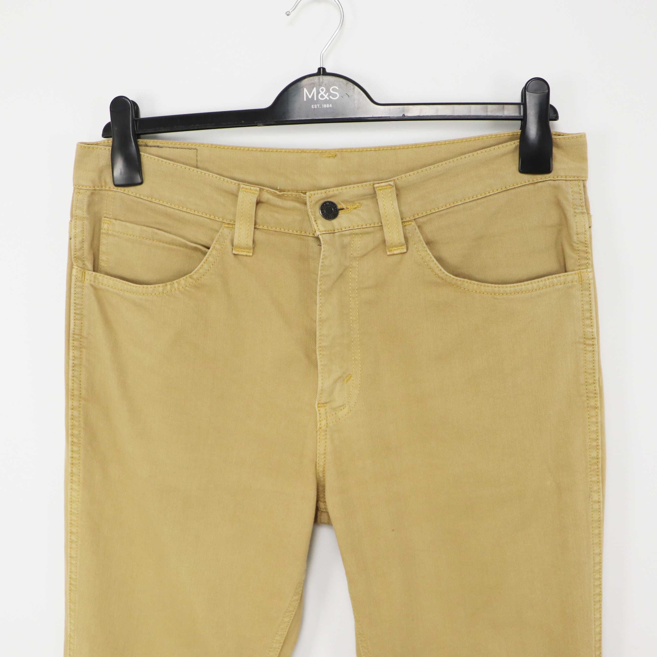 Чоловічі бежеві штани джинси Levi’s 511 оригінал [ 34x32 ]
