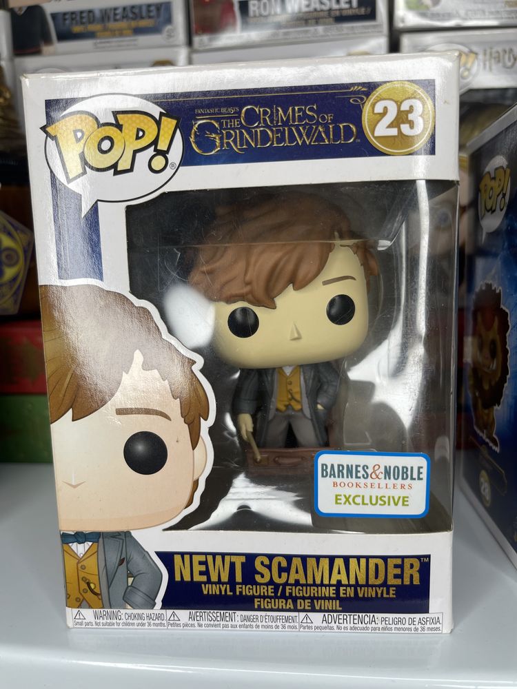 Funko Pop Fantastic beasts- Ньют Скамандер ЭКСКЛЮЗИВ- Гарри Поттер