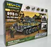 Конструктор Армия ЗСУ IBLOCK 921-505 Танк Тигр TIGER 898 де