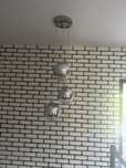 Lampa wisząca kule regulowane 60 srebrne balls
