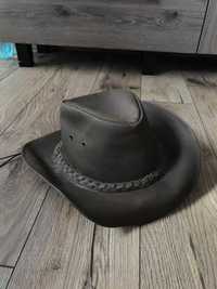 Skórzany kapelusz kowbojski GR Enterprices