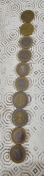 Moedas raras Euro