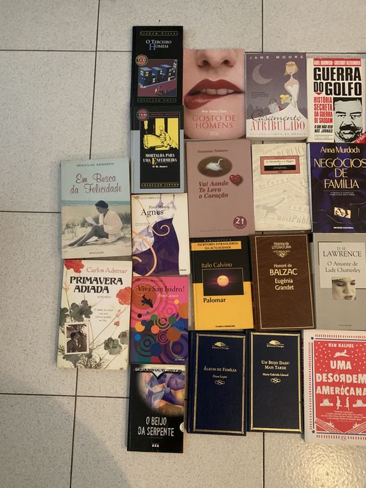 Vendo livros - em conjunto ou em separado