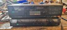 Stary Magnetofon Kasetowy Sansui D-290