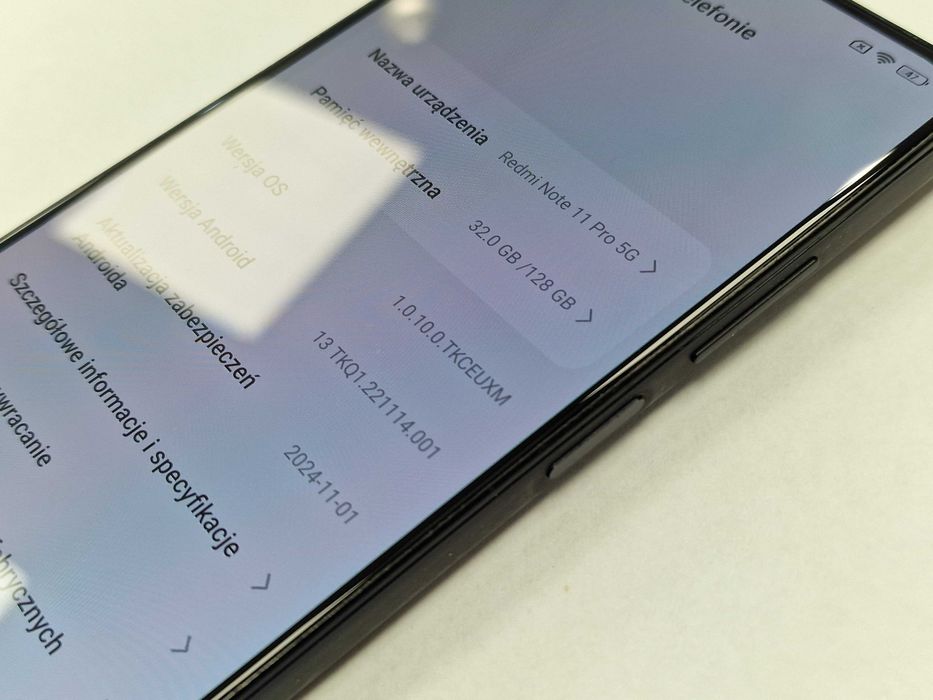 Xiaomi Redmi Note 11 PRO 5G Dual SIM/ 6GB/ 128GB/ Graphite Gray/ Gr B