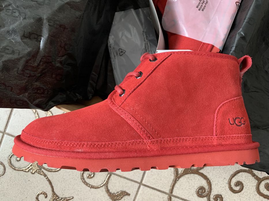 Ботинки UGG красные оригинал 41 размер
