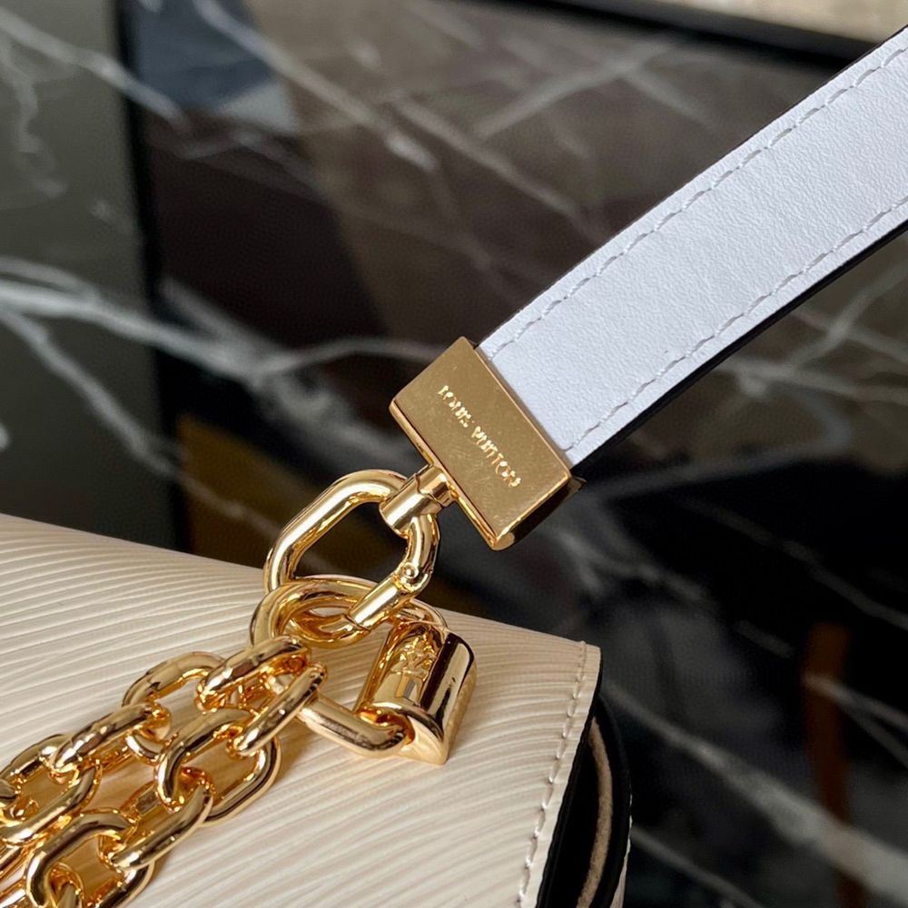 Torebka Na Ramię Biała Kremowa Louis Vuitton LV