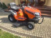 Duży!!! Traktorek kosiarka husqvarna  hydro aluminium.