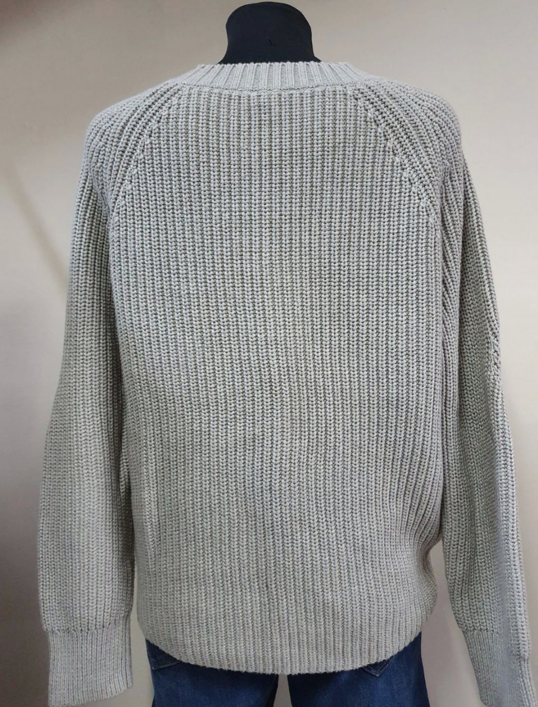 Gap ciepły sweter gruby splot r 38/40