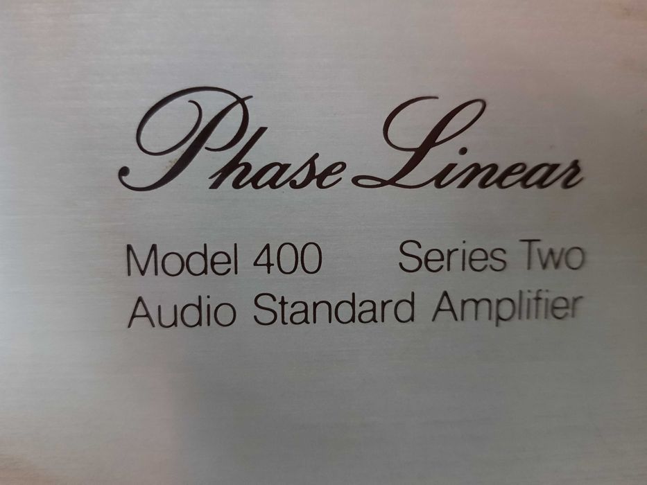 Amplificador Phase Linear Model 400