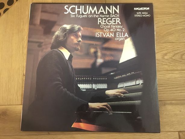 Schumann Six Fugues on the Name Bach płyta winylowa winyl