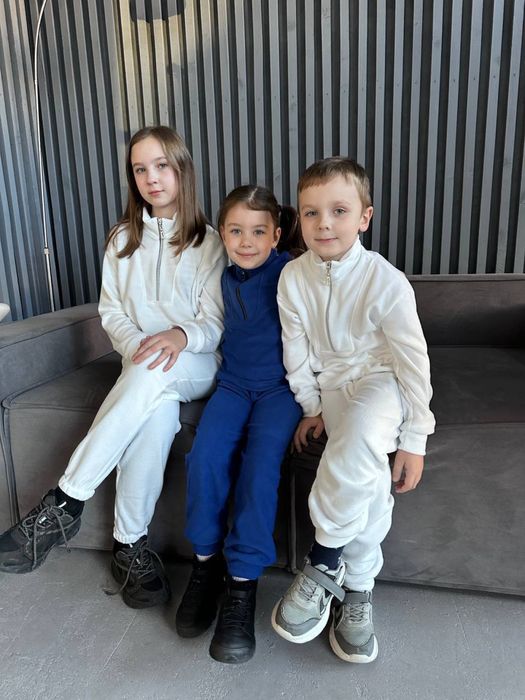 Дитячий флісовий спортвний костюм