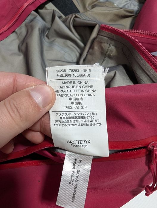 Arc'teryx zetabar gore tex жіноча куртка