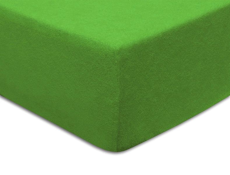 Prześcieradło frotte z gumką 200x220 kolor Kaktus