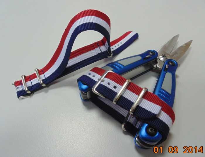 Nowy pasek do zegarka 18mm 20mm 22mm nylonowy NATO zulu strap unisex