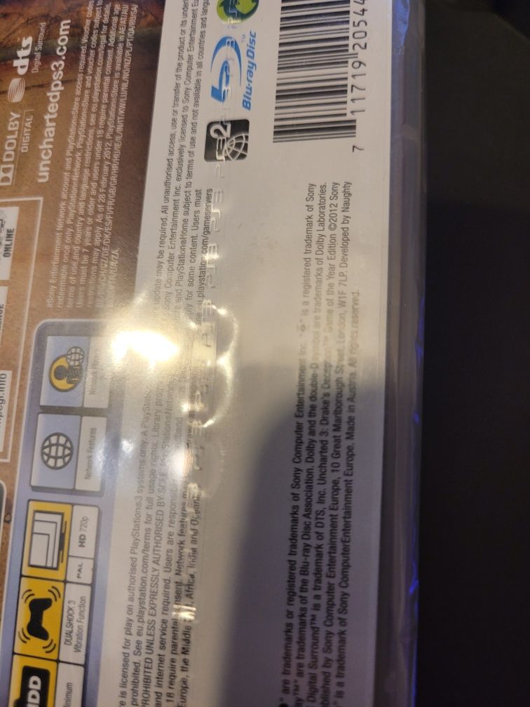 Uncharted 3 goty ps3