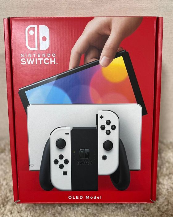 Ігрова консоль Nintendo Switch OLED (white)