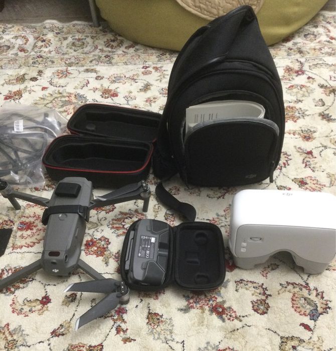 Квадрокоптер DJI Mavic 2 pro, FPV окуляри DJI Goggles White