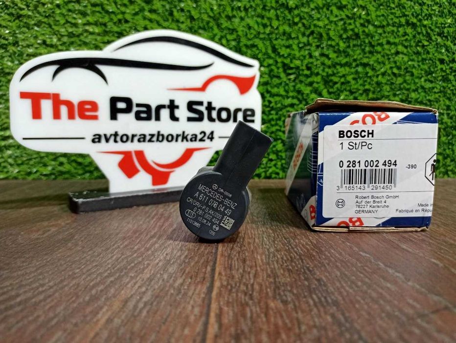 Датчик в рампу клапан A6110780449, 0281002494 БМВ Мерседес Джип