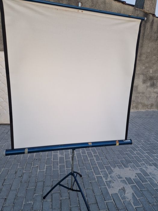 Tela para projetor vintage