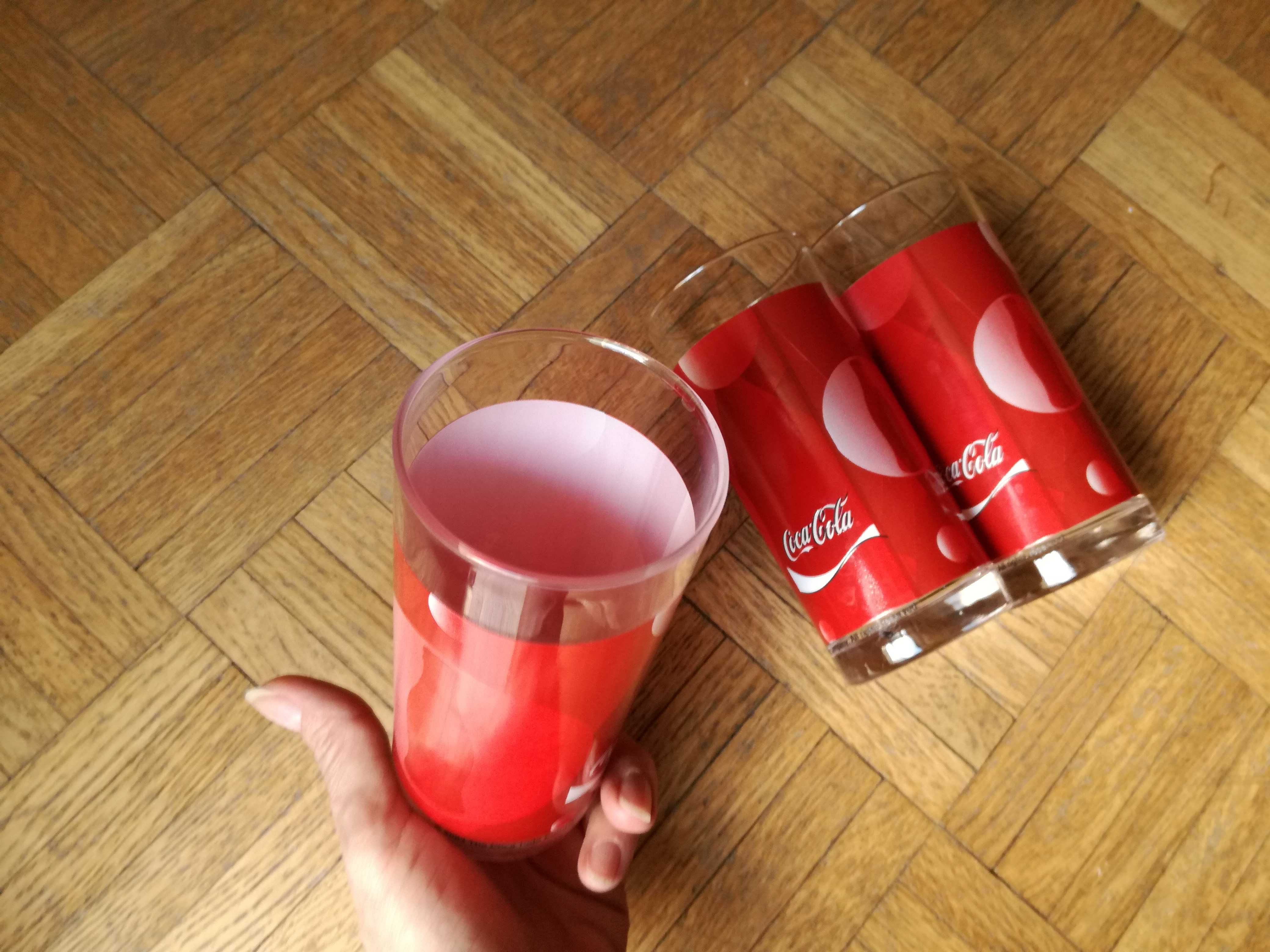 Szklanki Coca-Cola, 7 sztuk