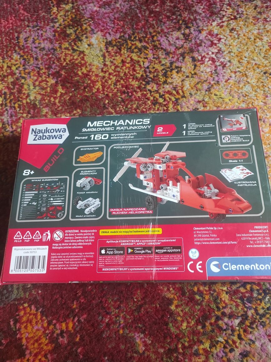 Clementoni, Laboratorium Mechaniki, Śmigłowiec Ratunkowy
