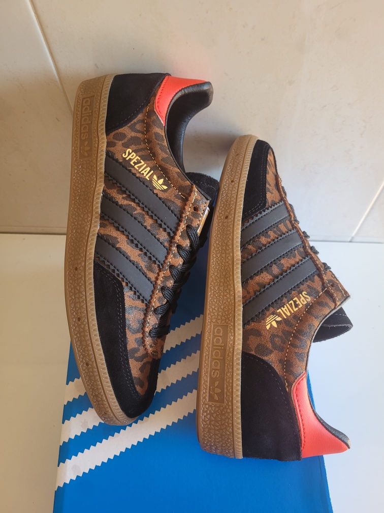 Adidas spezial preto/ castanho
