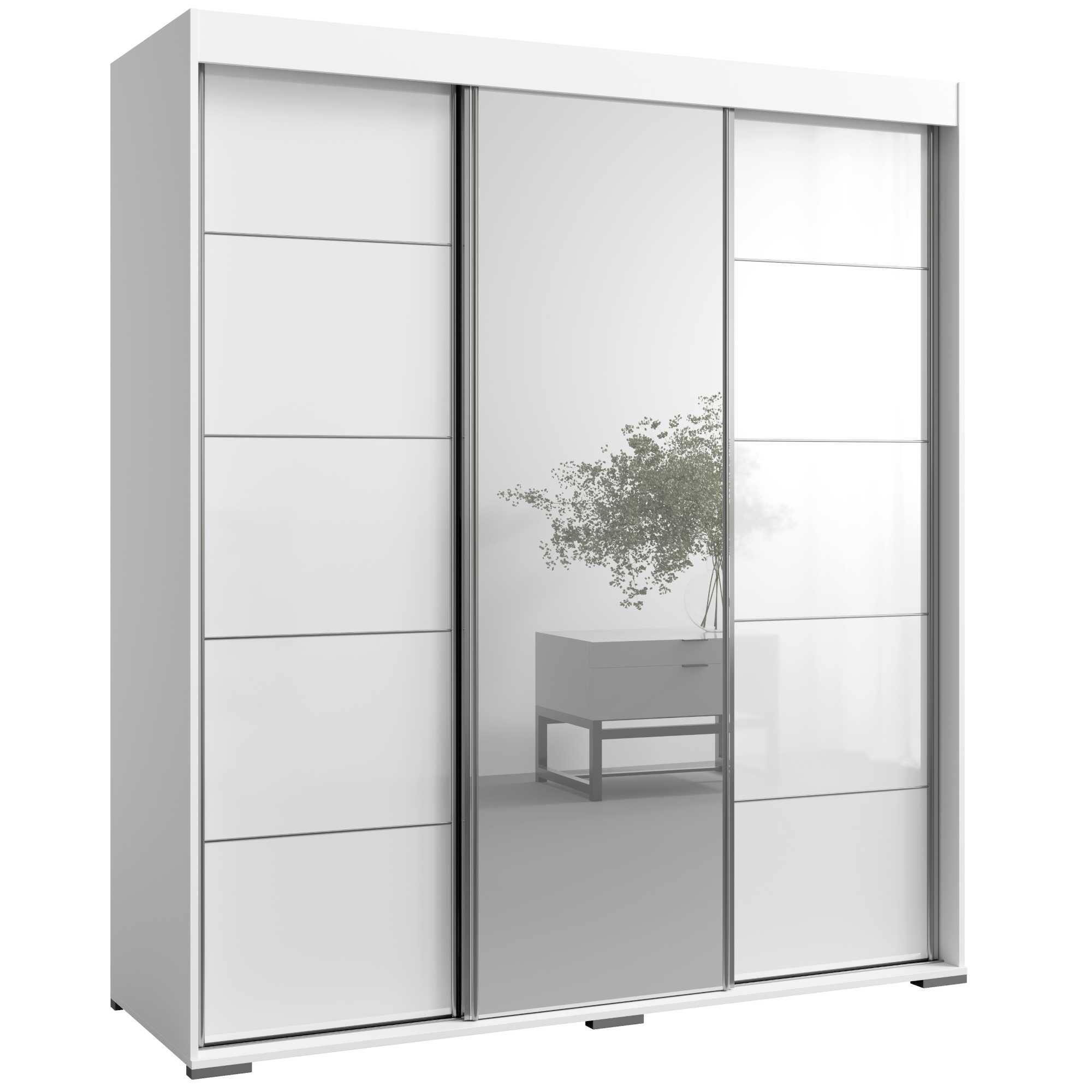 Szafa przesuwna Como 3D 180 (lacobel) 9 wariantów [Darmowa Dostawa]