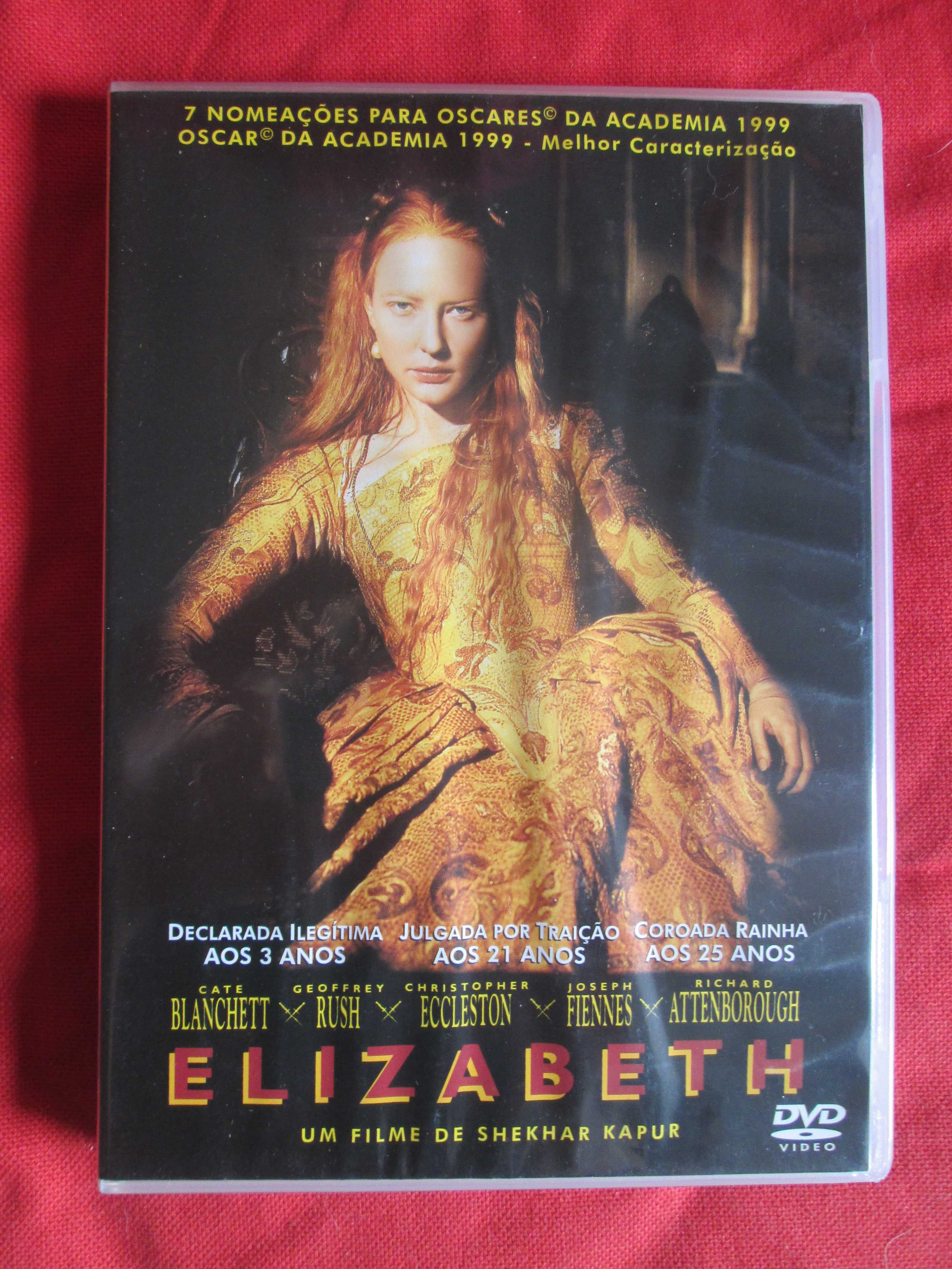 DVD Elisabeth, Cate Blanchett, Liz Gilles, Geoffrey Rush, Paul Fox