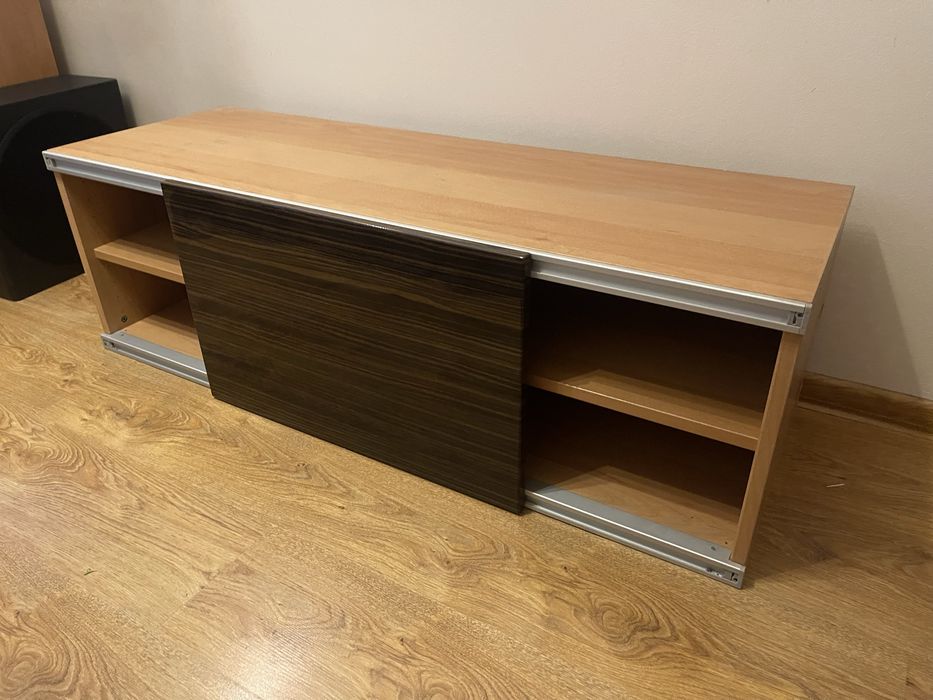Meble modułowe do salonu IKEA BESTA - rtv, witryna, szafka