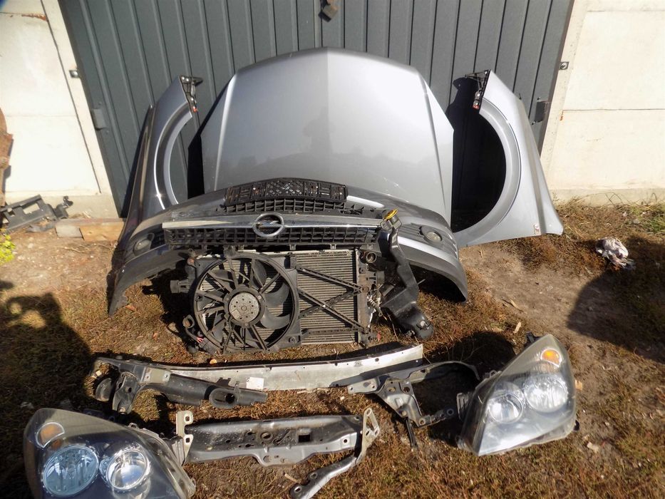 Przód kompletny Opel astra H III GTC maska zderzak błotniki lampy Z155