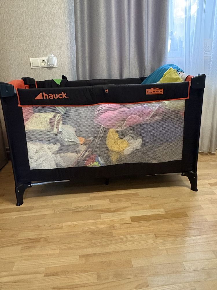 Ліжко манеж Дорожнє Hauck Dream-n-Play/ детская кроватка манеж