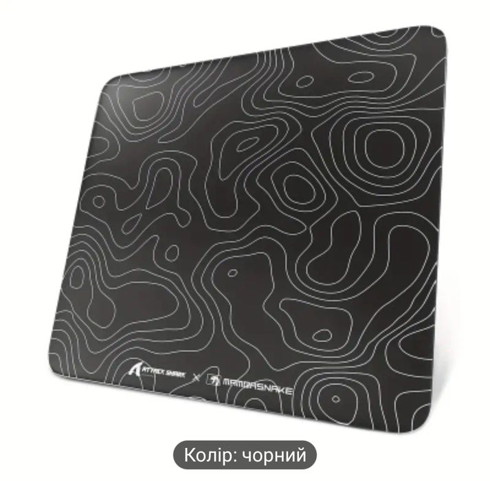 Attack shark cm05 Стеклянный Коврик 45х40 большой  для мыши скляний ки