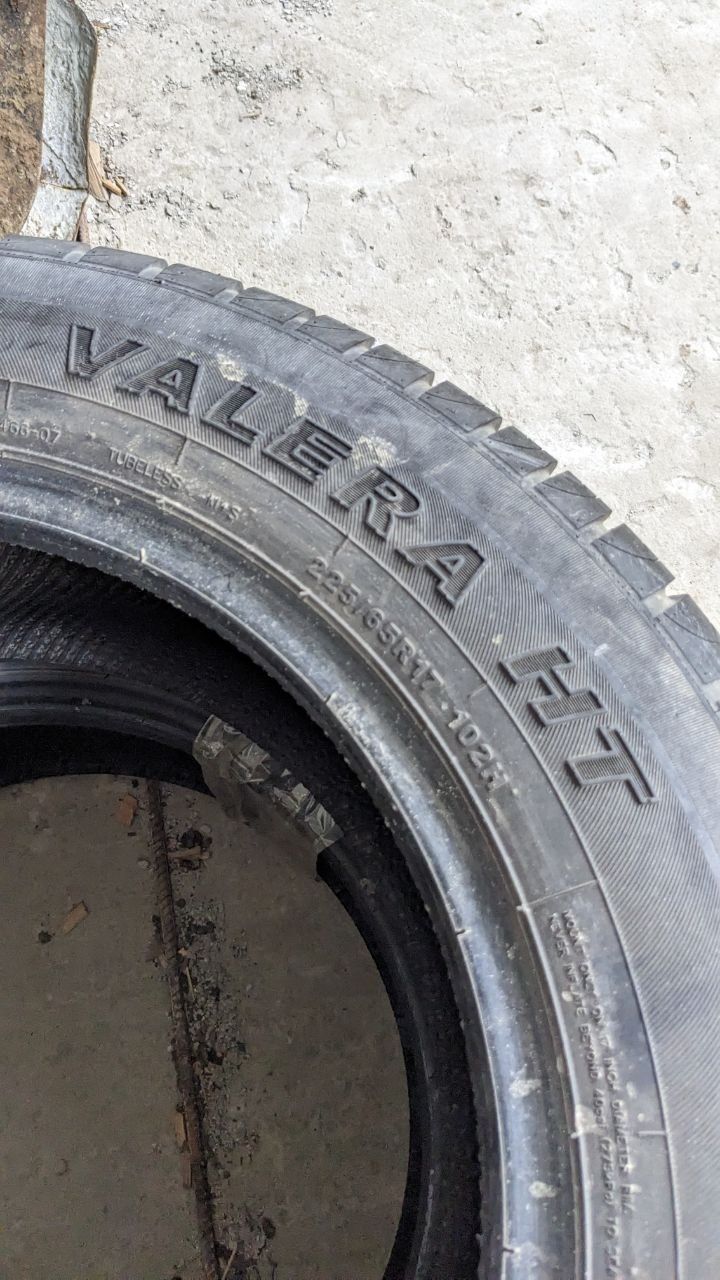 Bridgestone Ecopia 225 45 R19, Valera HT та Mastercraft 225 65 17