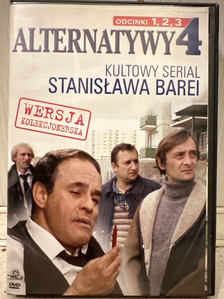 ALTERNATYWY 4 serial 9 odcinków na 3 plytach DVD z domowej kolekcji