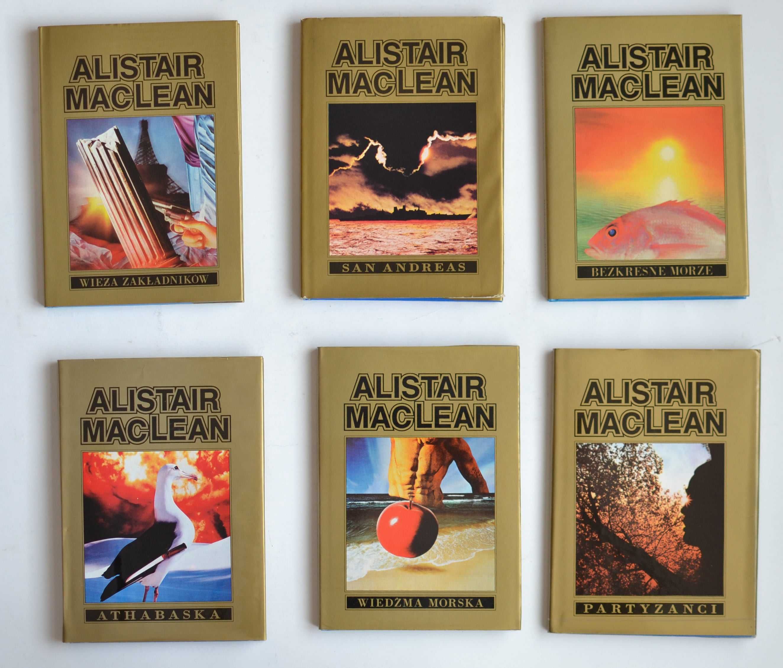 Alistair Maclean  Utwory zebrane 25 książek w twardej oprawie