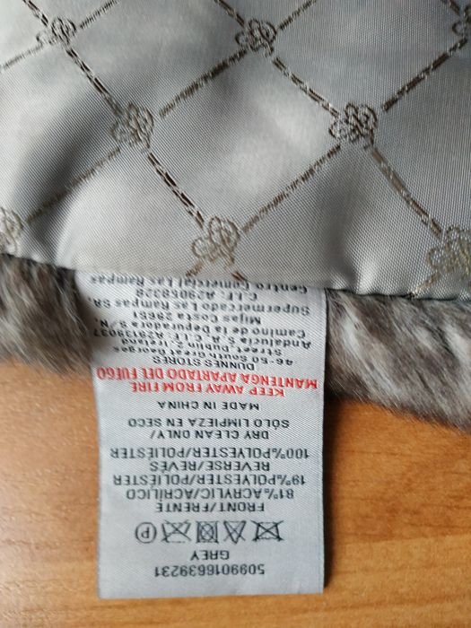 Szal futrzany _ imitacja norek