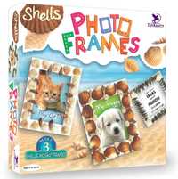 Shells Photo Frames stwórz własne ramki do zdjęć zdobione muszlami