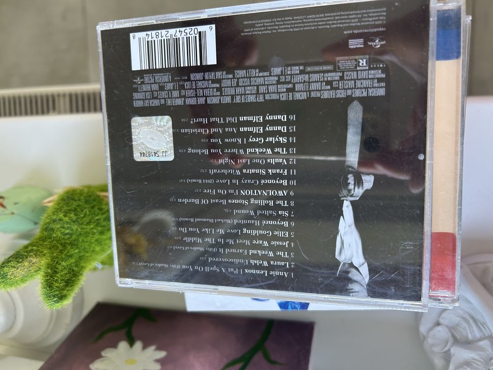 Ciemna strona Greja  50 twarzy plyty Cd muzyka do filmu 2 komplety
