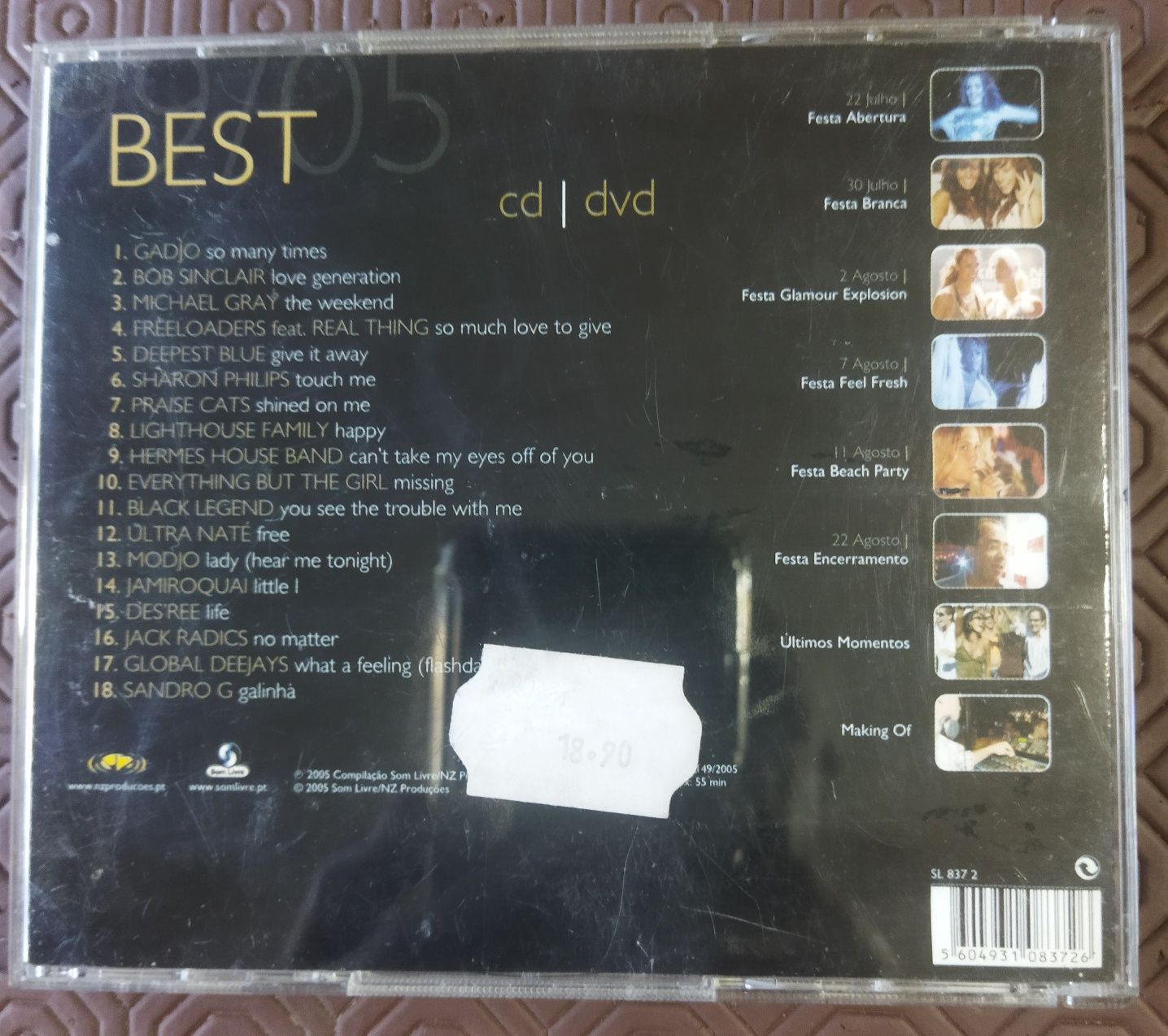 CD/DVD - O Ultimo Verão