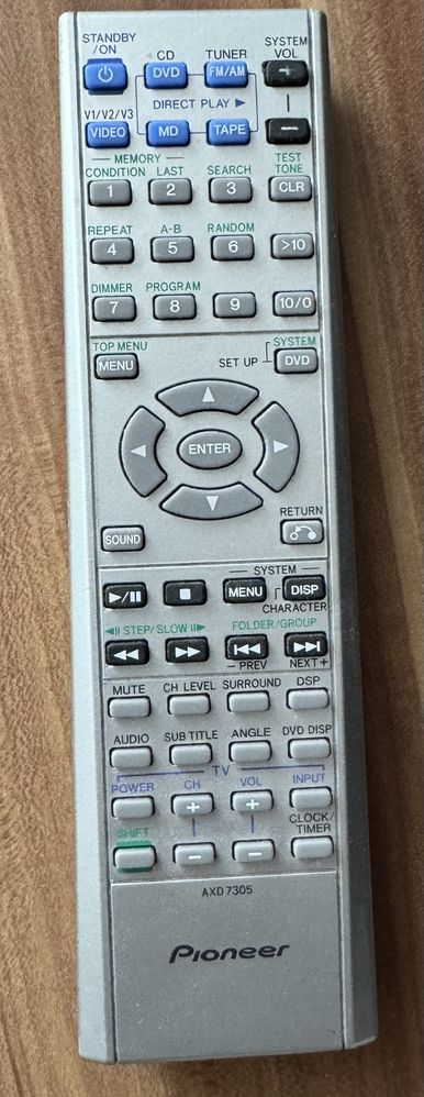 Домашний кинотеатр Pioneer XV-DV88, полный с DVD/CD и кассетной декой
