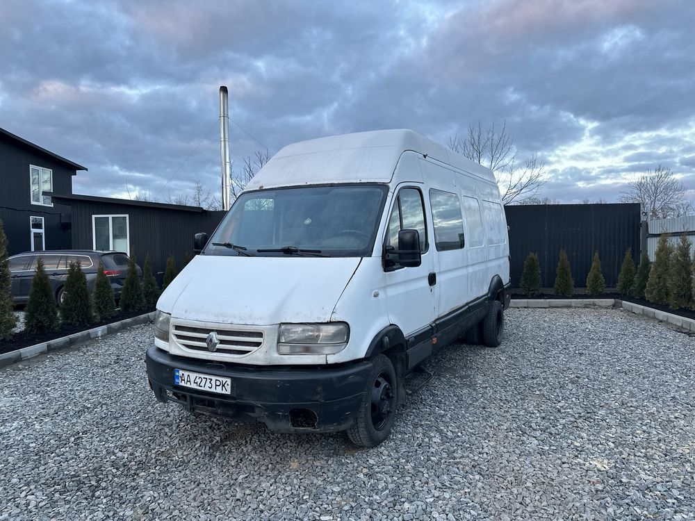 Renault Maskott 2.8tdi 6мест