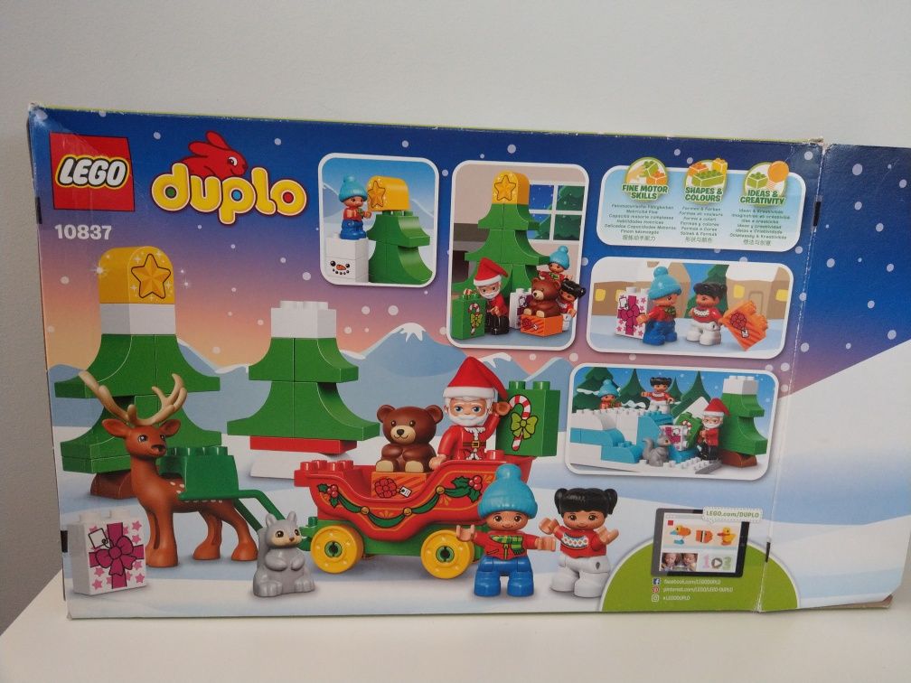 Lego duplo 10837 Mikołaj, ferie 2-5 lat