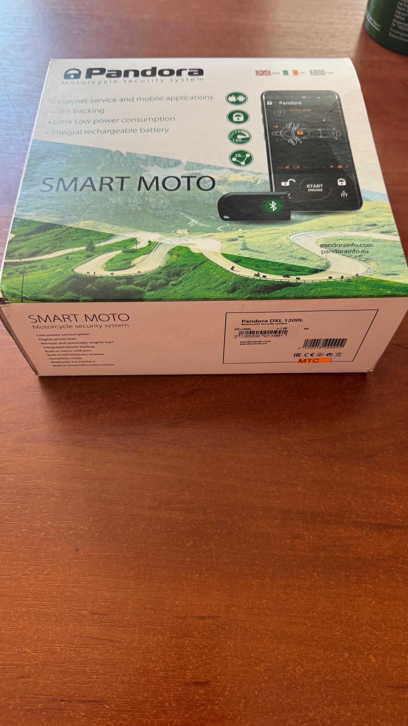 Мотосигналізація Pandora SMART MOTO model DXL-1200L