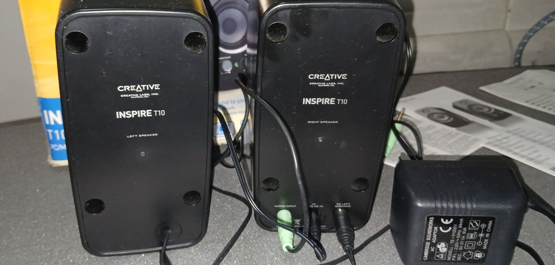 Colunas creativ inspire T10 para PC