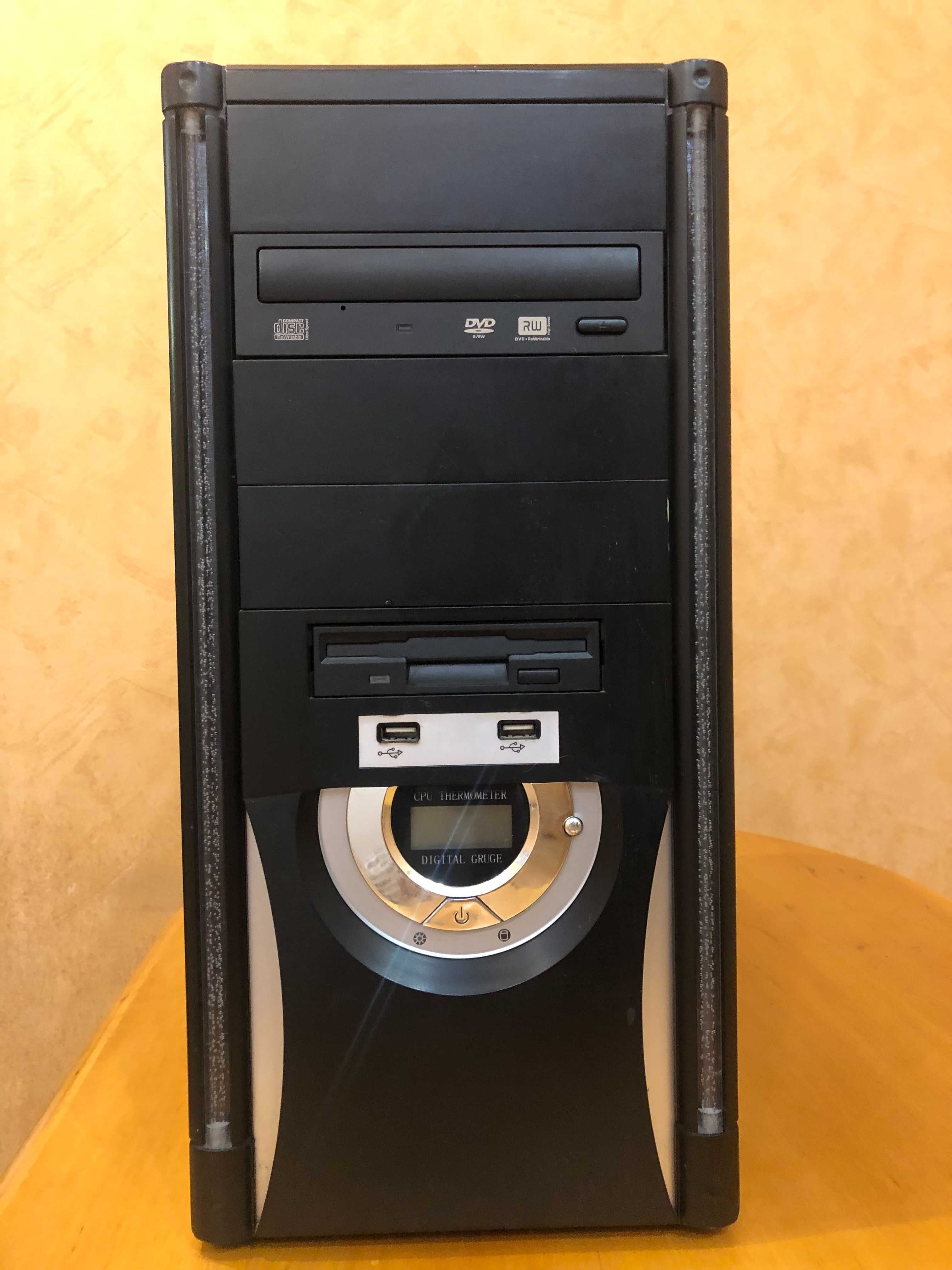 Системний блок. Клавіатура і мишка Logitech